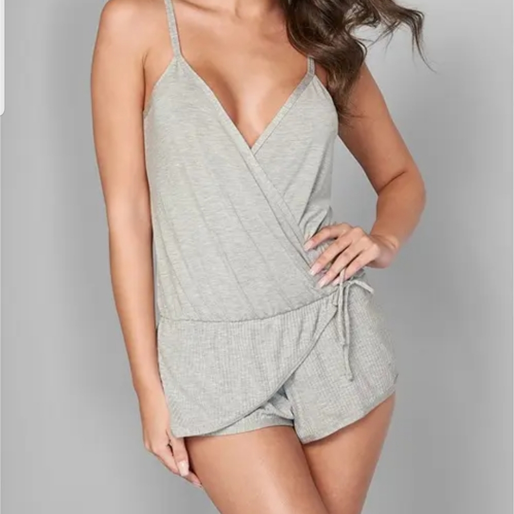 Venus Ribbed Sleep Romper